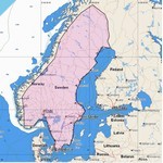 C-MAP DISCOVER Внутренние воды Скандинавии (M-EN-Y210-HS)