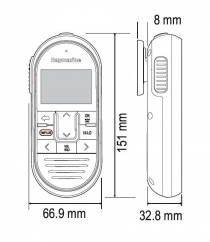 RayMic Wired Handset A80289