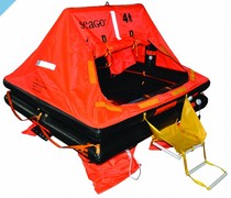 Модель корпуса спасательного плота Seago Sea Master для 4 человек по стандарту ISO 9650-1