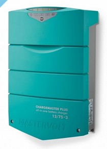 Автоматическое зарядное устройство Mastervolt ChargeMaster Plus 12 / 75-3 с тремя выходами