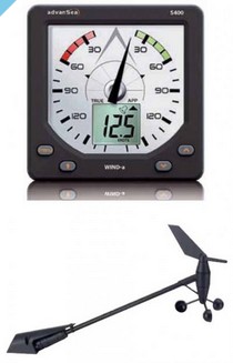 advanSea S400 WIND-ветровая система с аналоговым дисплеем