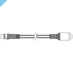 Адаптерный кабель Raymarine SeaTalk ng Micro-C (розетка), 1 метр