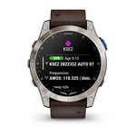 D2 Mach 1 Pro - Aviator smartwatch with ventilated titanium bracelet Garmin 010-02804-81