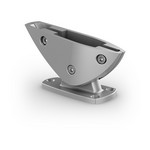 Fusion Signature Series 3 Wake Tower Mounting Brackets - Bracket to be installed on the cover Garmin 010-12831-20