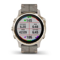 fenix 6S - Pro and Sapphire Editions - Rose gold tone and white strap Garmin 010-02159-11
