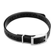 3/4-inch Collar Straps - Square Buckle (Black) Garmin 010-11870-00