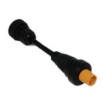 Ethernet adapter RJ45 male - yellow female