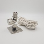 Stainless steel antenna quick mount with cable